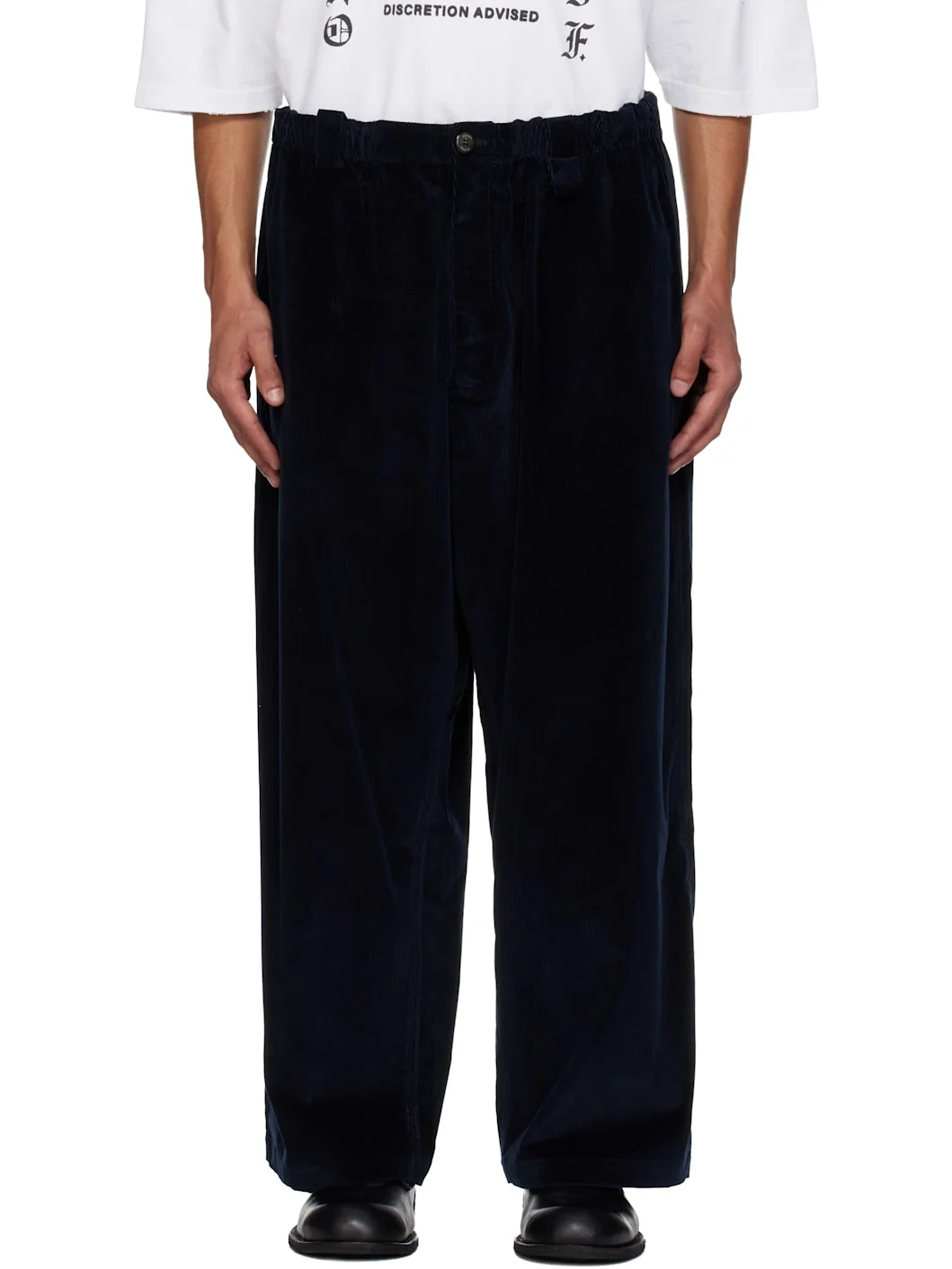 Navy Toluca Trousers - 1