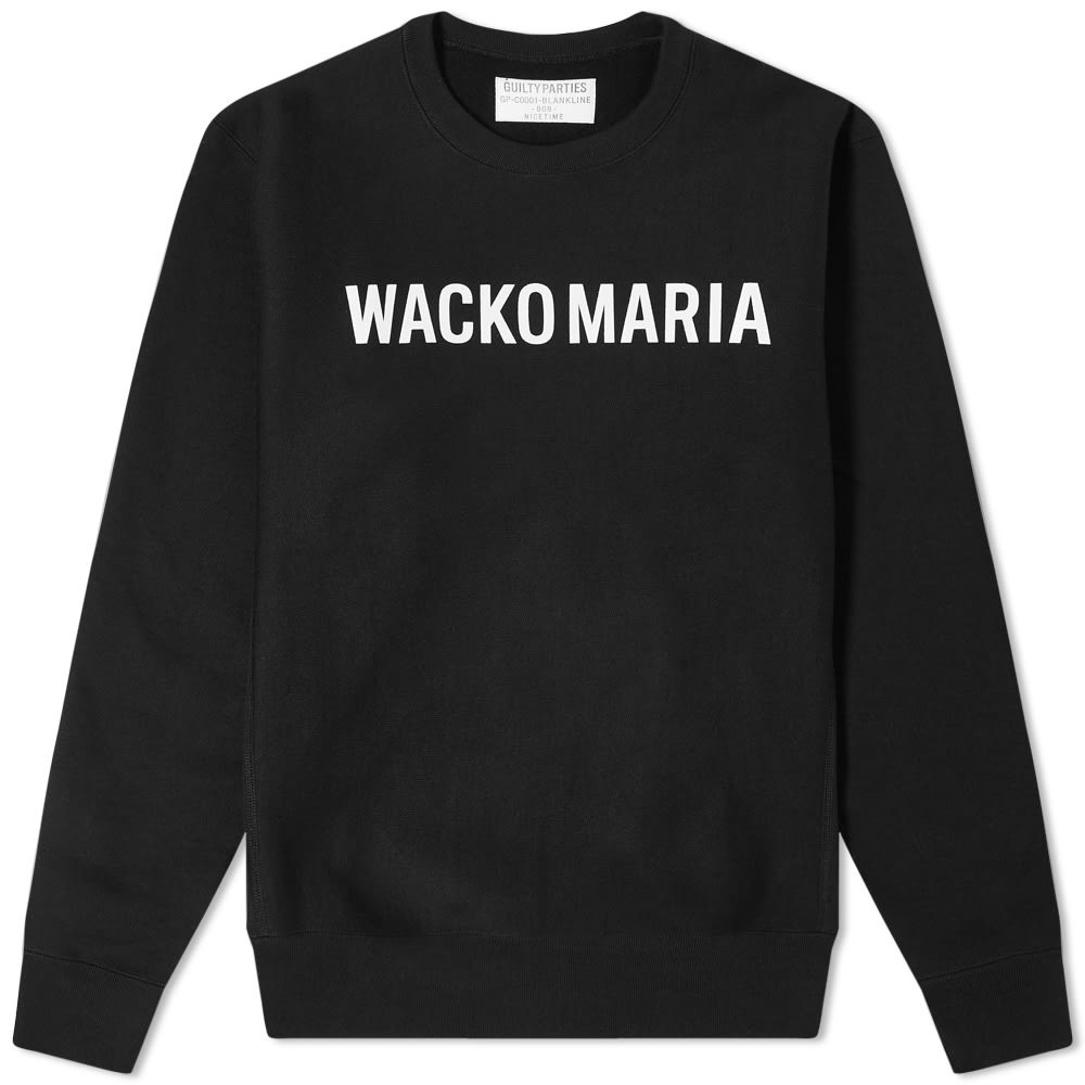 Wacko Maria Logo Crew Sweat - 1