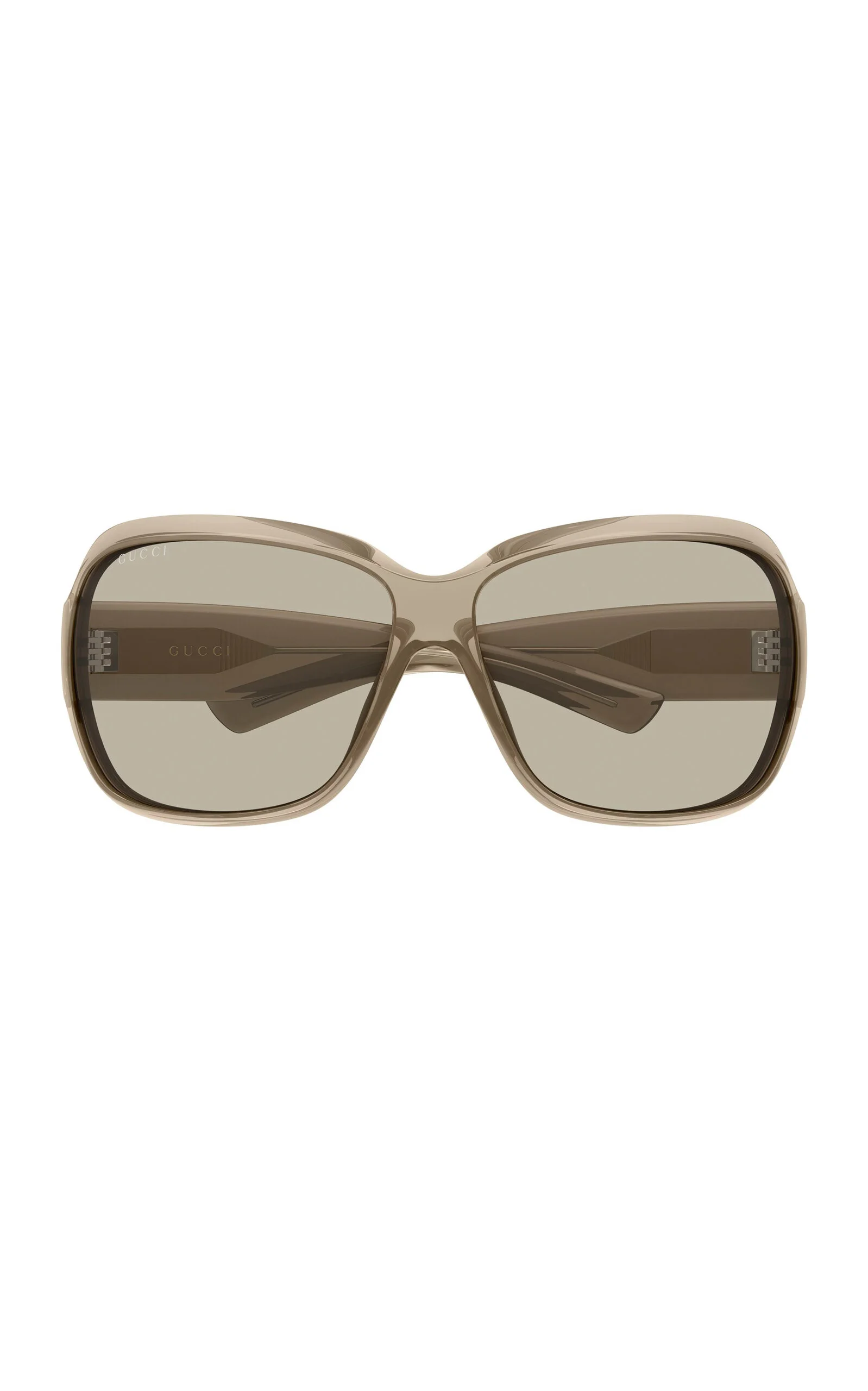 Square-Framed Acetate Sunglasses - 1