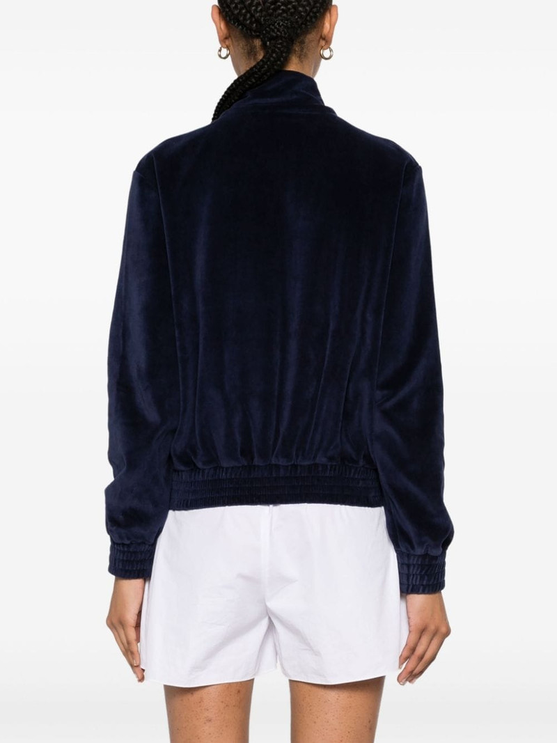 velour zip-up jacket 4