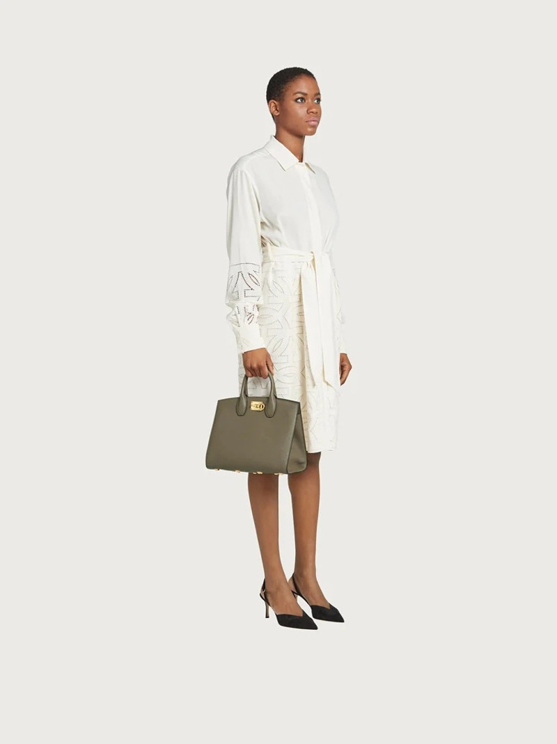 FERRAGAMO FERRAGAMO STUDIO BOX BAG (M) outlook