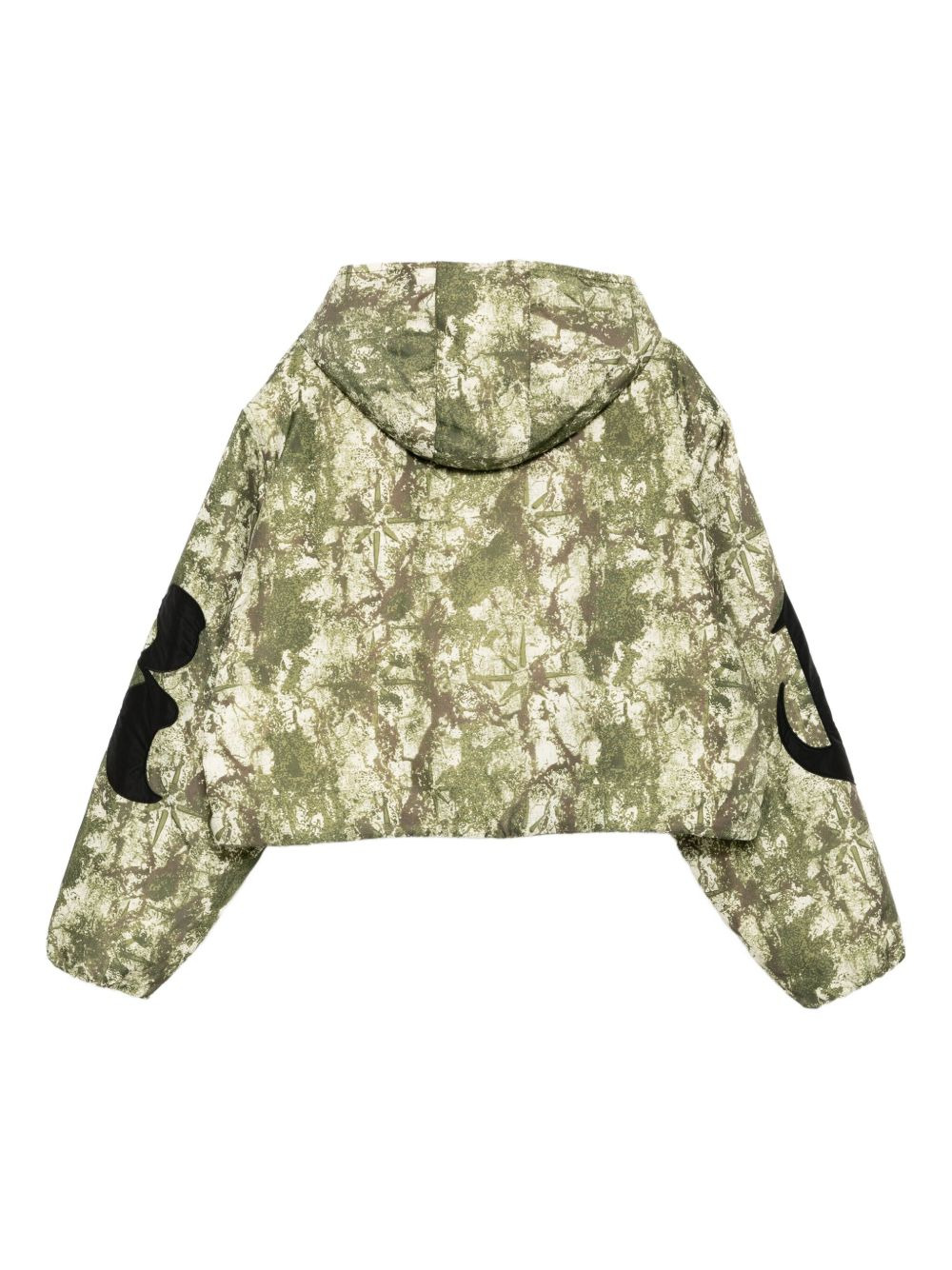 graphic-print padded jacket - 2