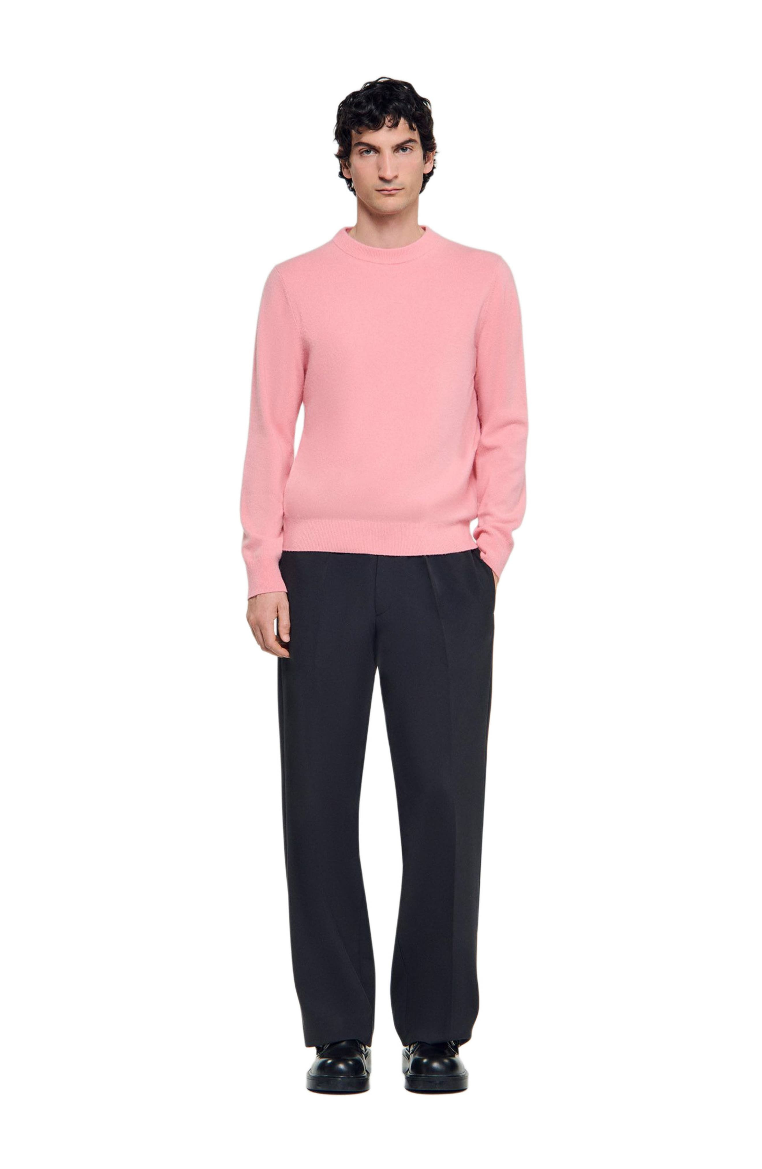 SANDRO Cashmere sweater in Baby Pink at Nordstrom - 6