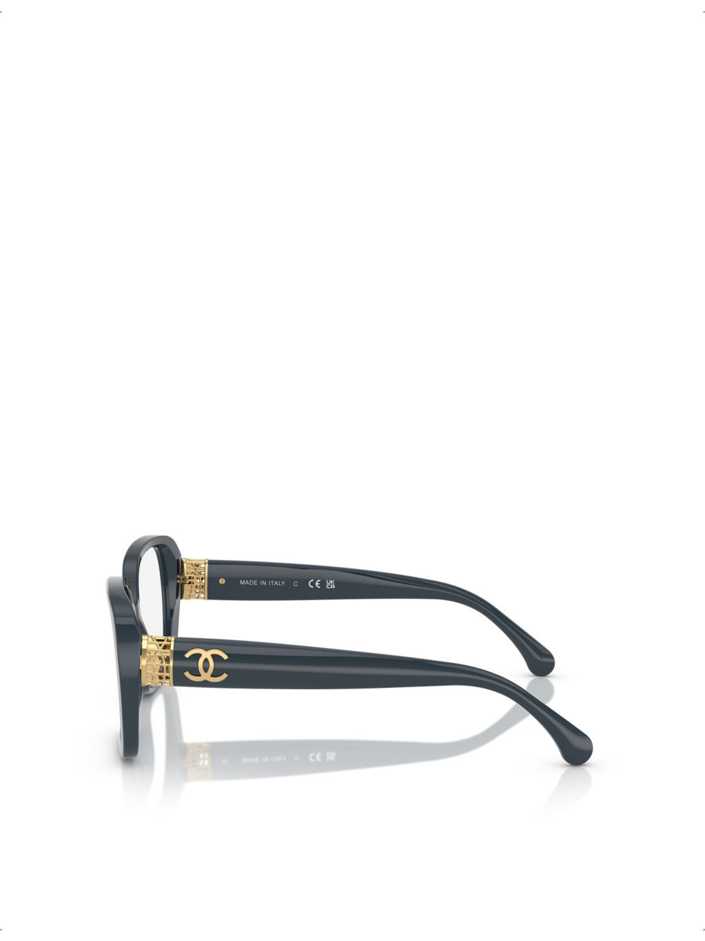 CH3479 Square-Frame Acetate Optical Glasses - 3