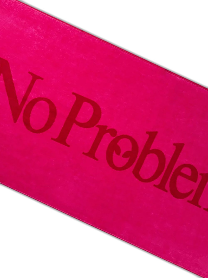 No Problemo logo beach towel outlook