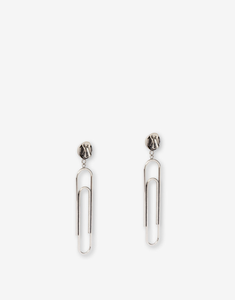 Moschino PAPER CLIPS DROP EARRINGS outlook
