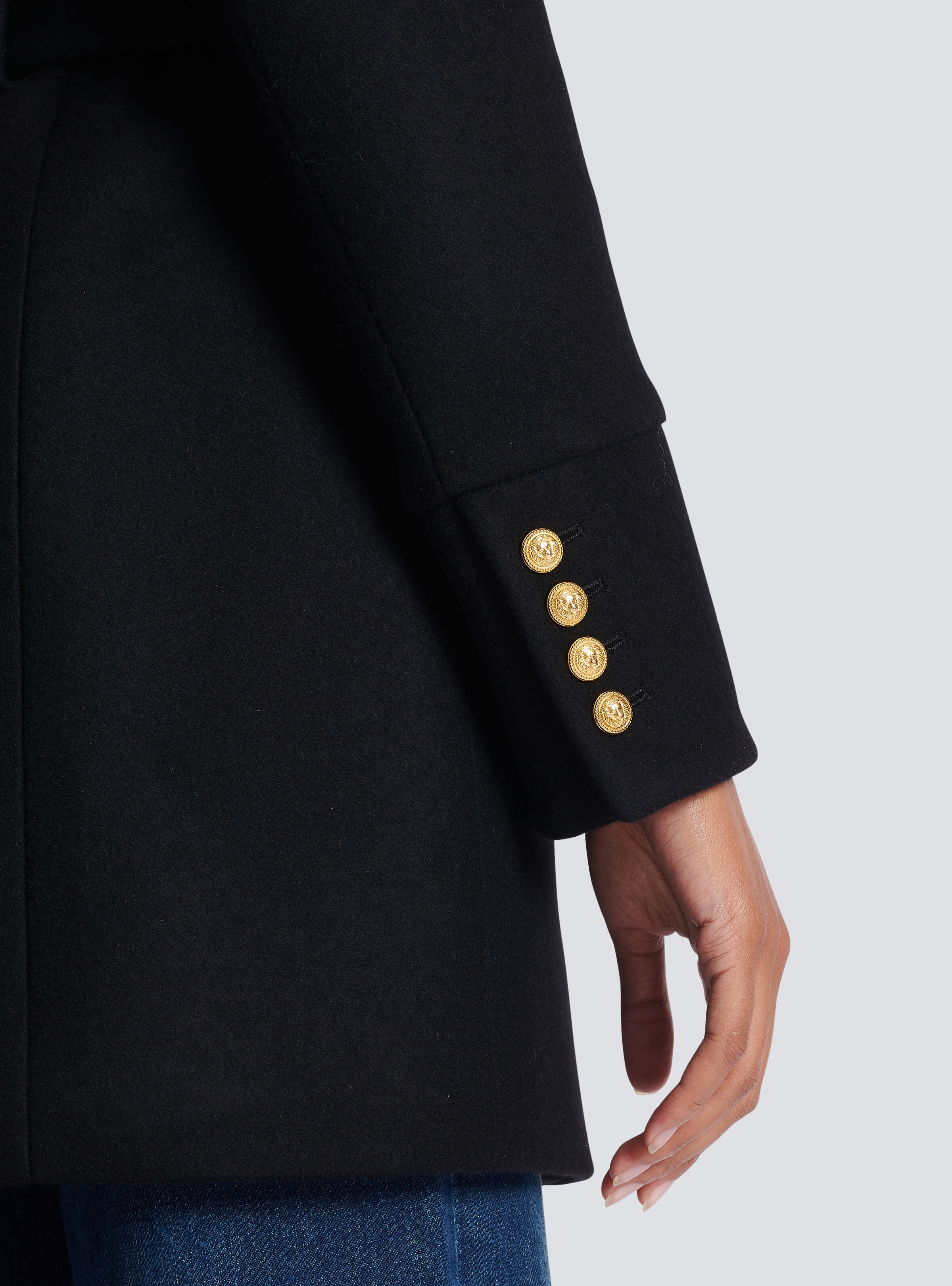 Officer coat with belt - 6