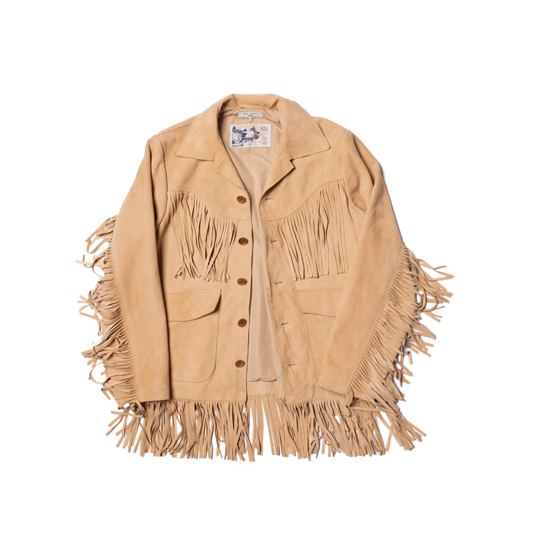 Frans Fringed Suede Jacket - 5
