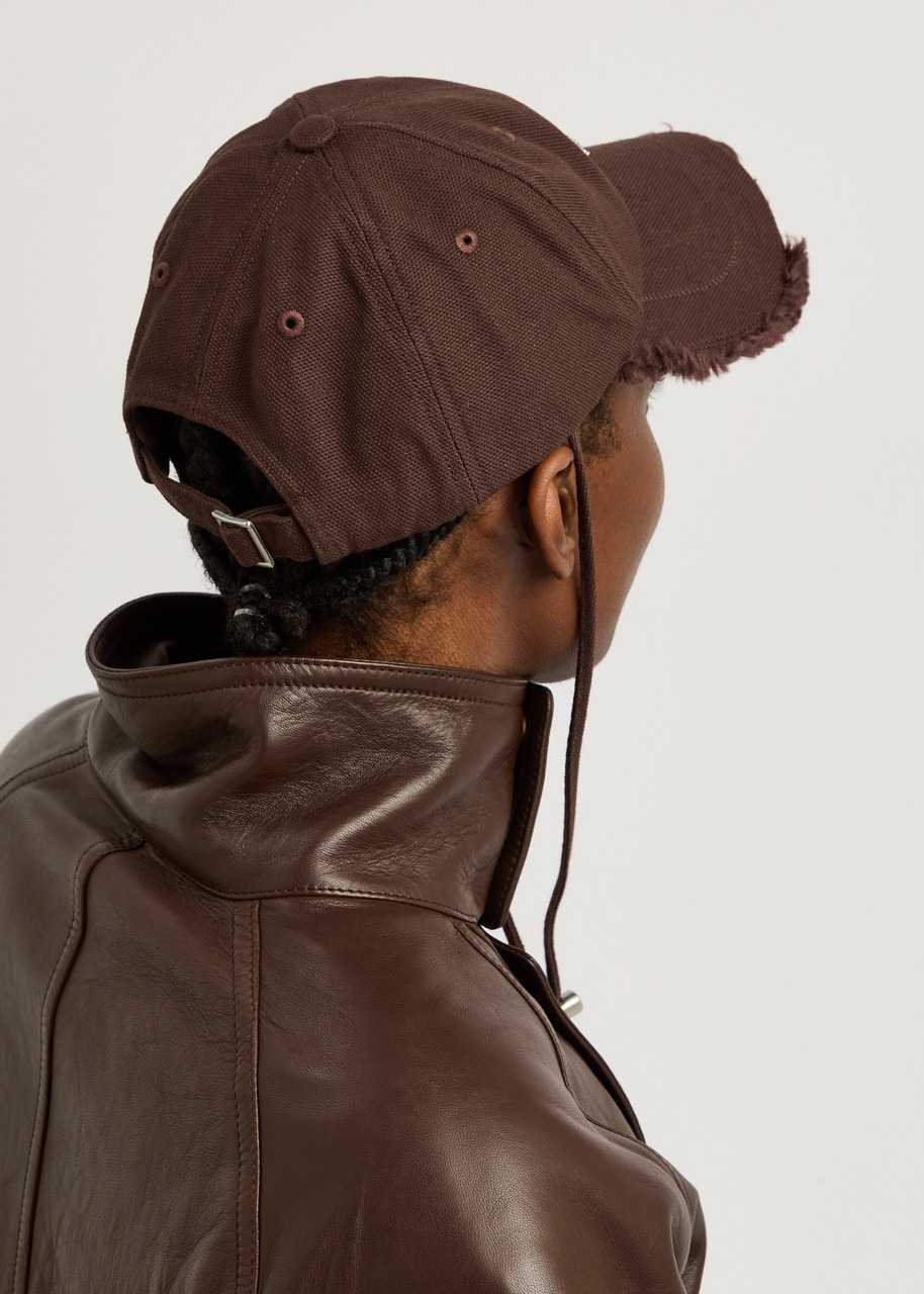 Jacquemus La Casquette Artichaut Canvas cap - 4