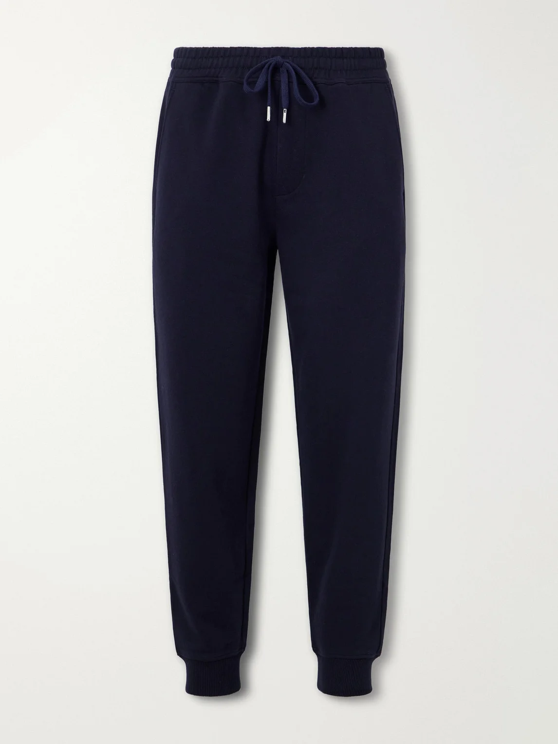 Zanone Tapered Cotton and Cashmere-Blend Jersey Sweatpants - 1