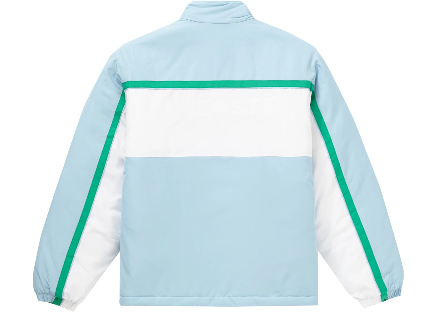Supreme LACOSTE Puffy Half Zip Pullover Light Blue - 2