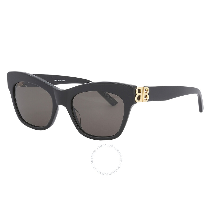 Balenciaga Grey Cat Eye Ladies Sunglasses BB0132S 001 53 - 4