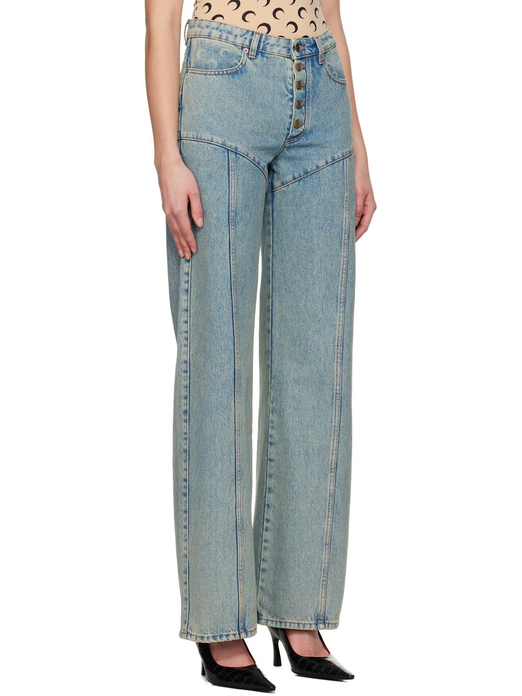 Blue Moon Laser Flare Jeans - 2