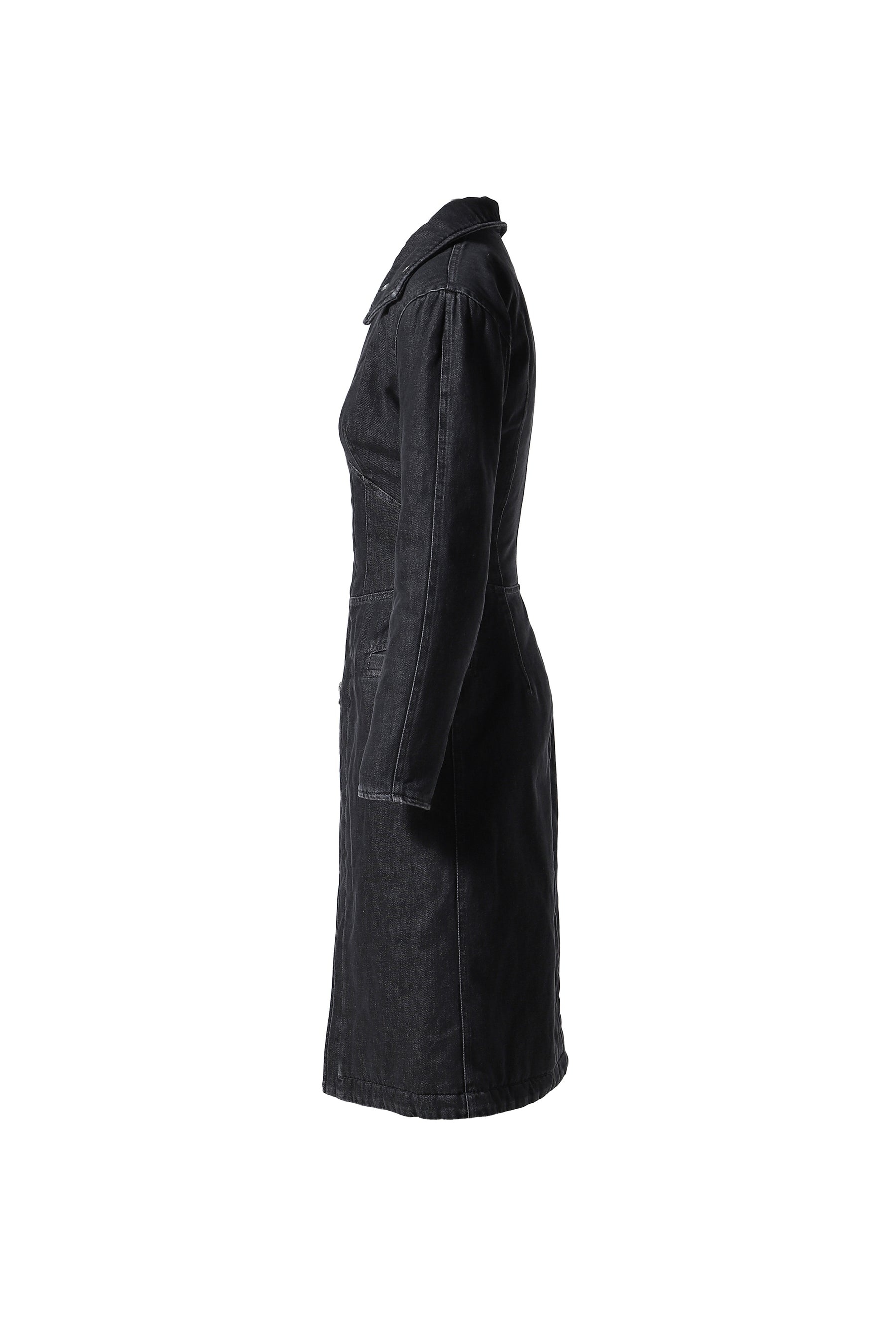ALICE COAT / WASHED BLACK - 3