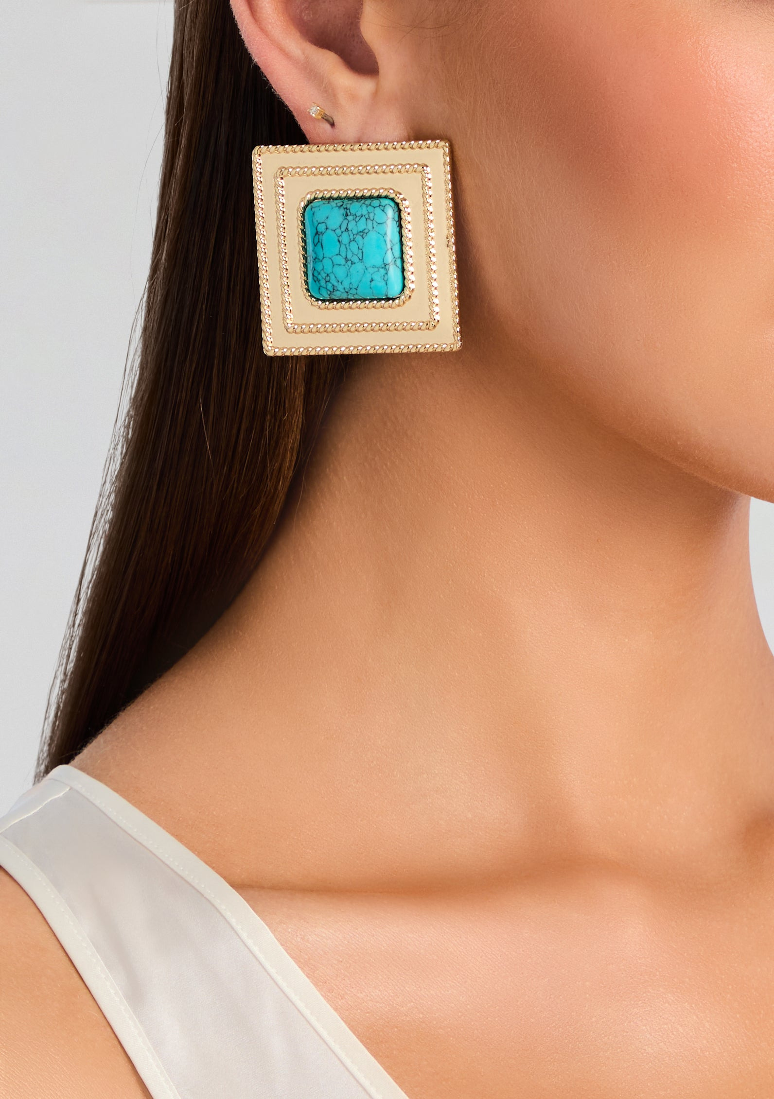 UMBRIANA TURQUOISE EARRINGS - 4