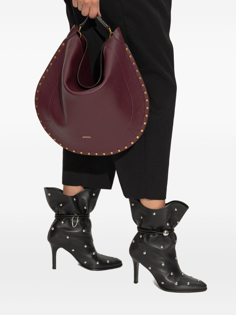 Isabel Marant Oskan studded shoulder bag outlook