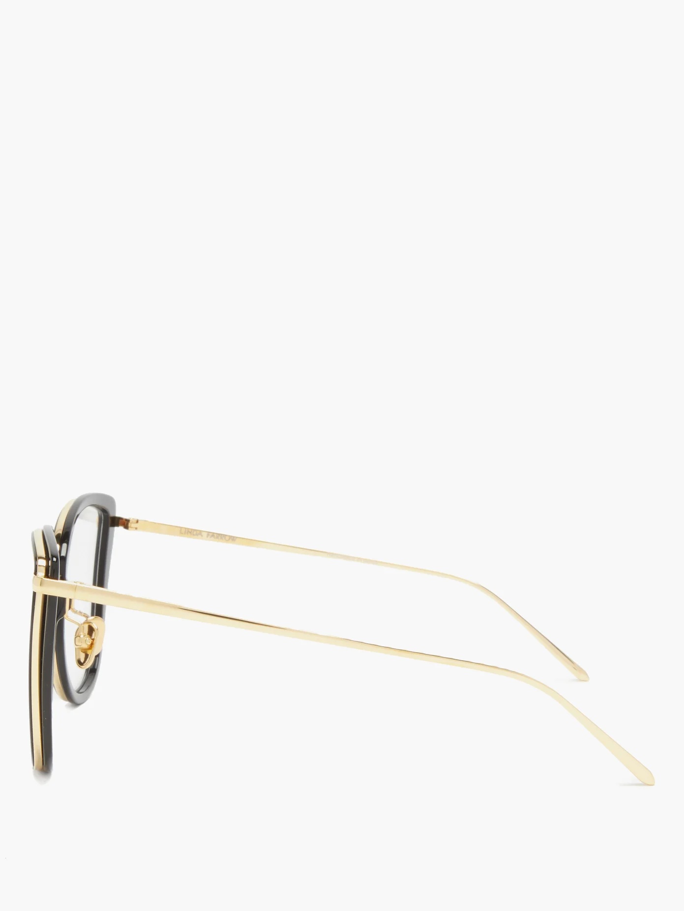 Liza butterfly-frame acetate glasses - 3