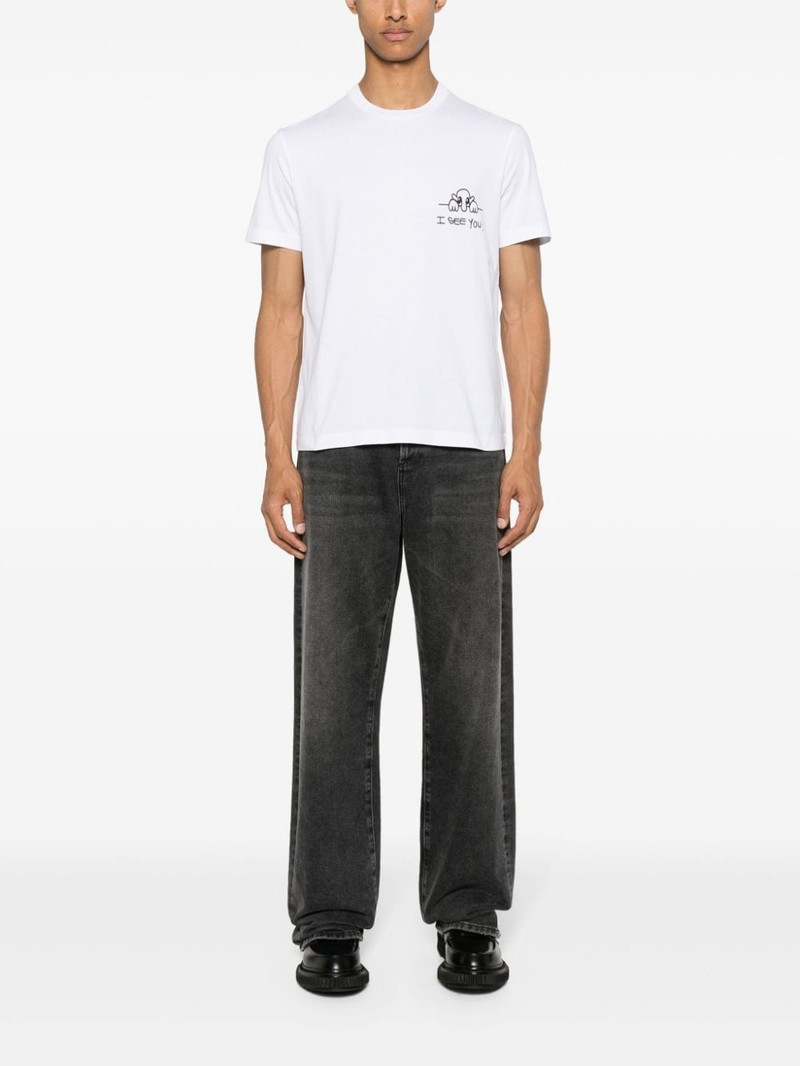 Neil Barrett I See You cotton T-shirt outlook