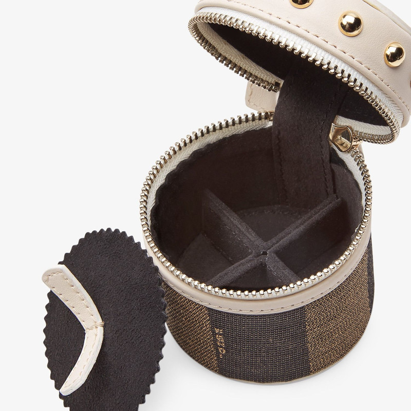 Brown jacquard box 3