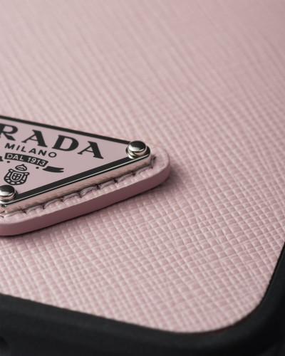 Prada Saffiano leather cover for iPhone 15 Pro Max outlook