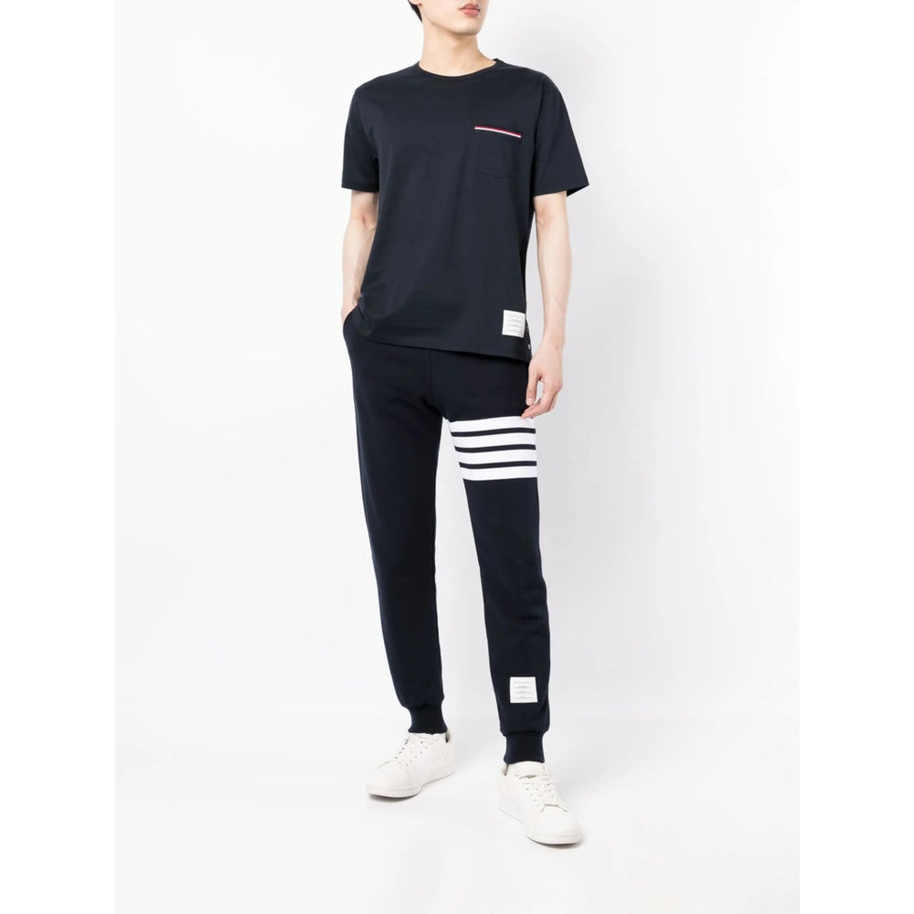 Thom Browne Blue T-Shirts & Vests - T-Shirts Men - 3