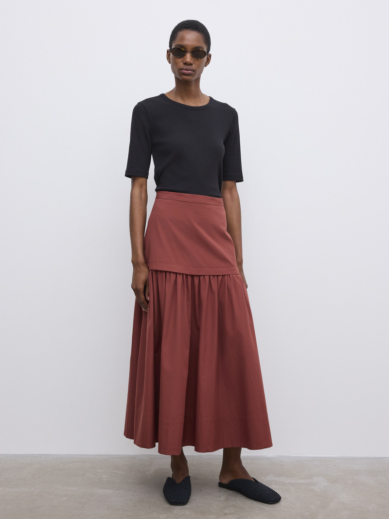 House of Dagmar Cotton Maxi skirt outlook