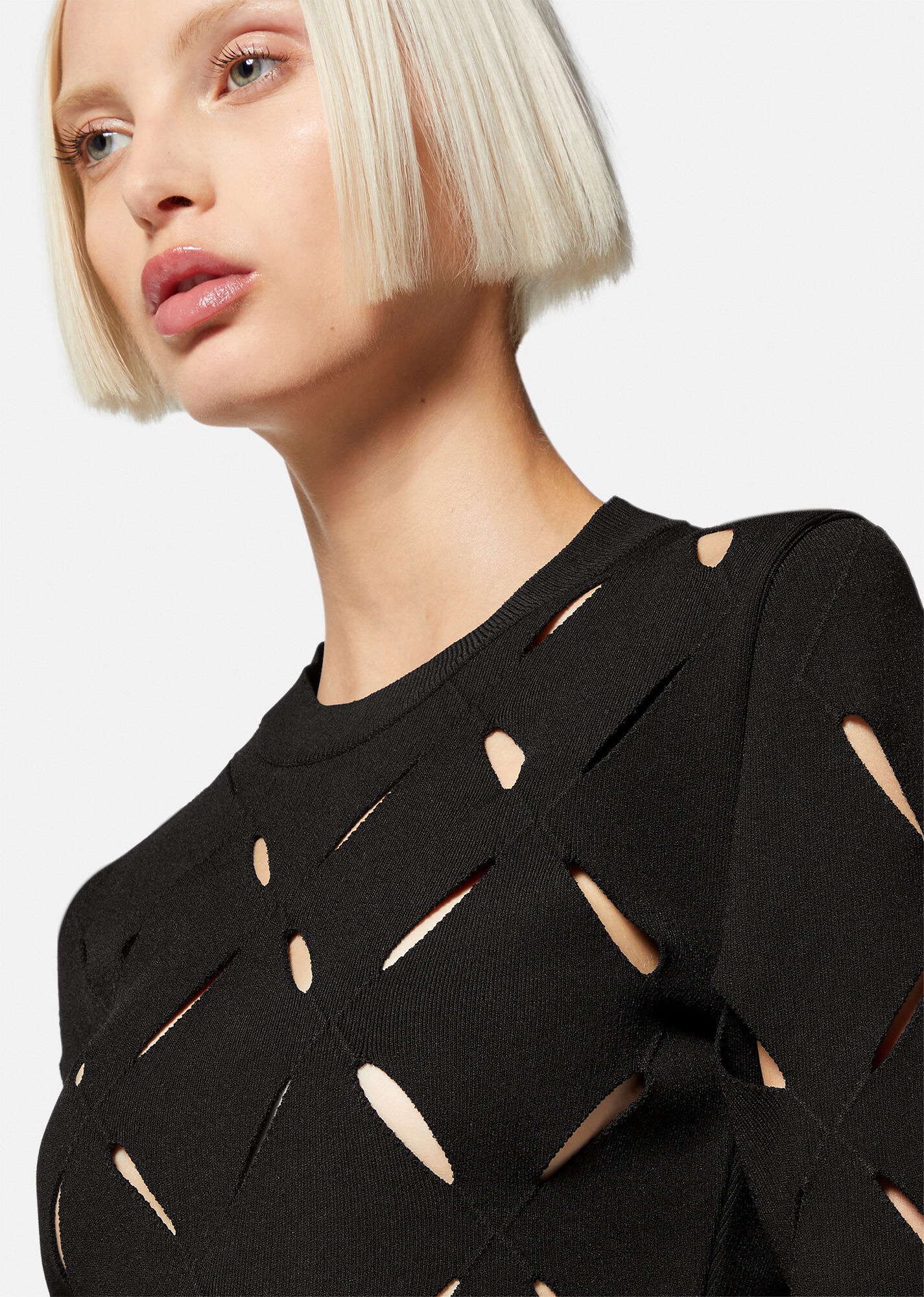 Slashed Knit Jumper - 5