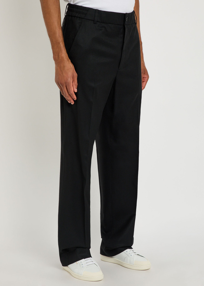 Moncler Moncler Wide-leg Wool Trousers outlook