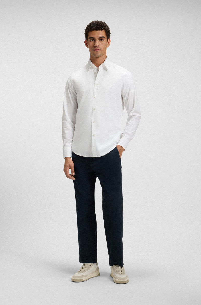 REGULAR-FIT SHIRT IN COTTON POPLIN 4