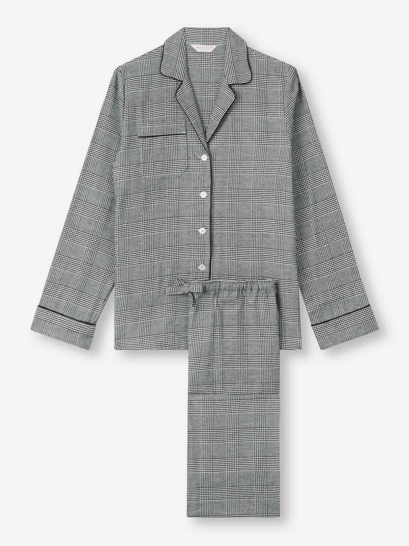 Women's Pajamas Kelburn 42 Brushed Cotton Black 1