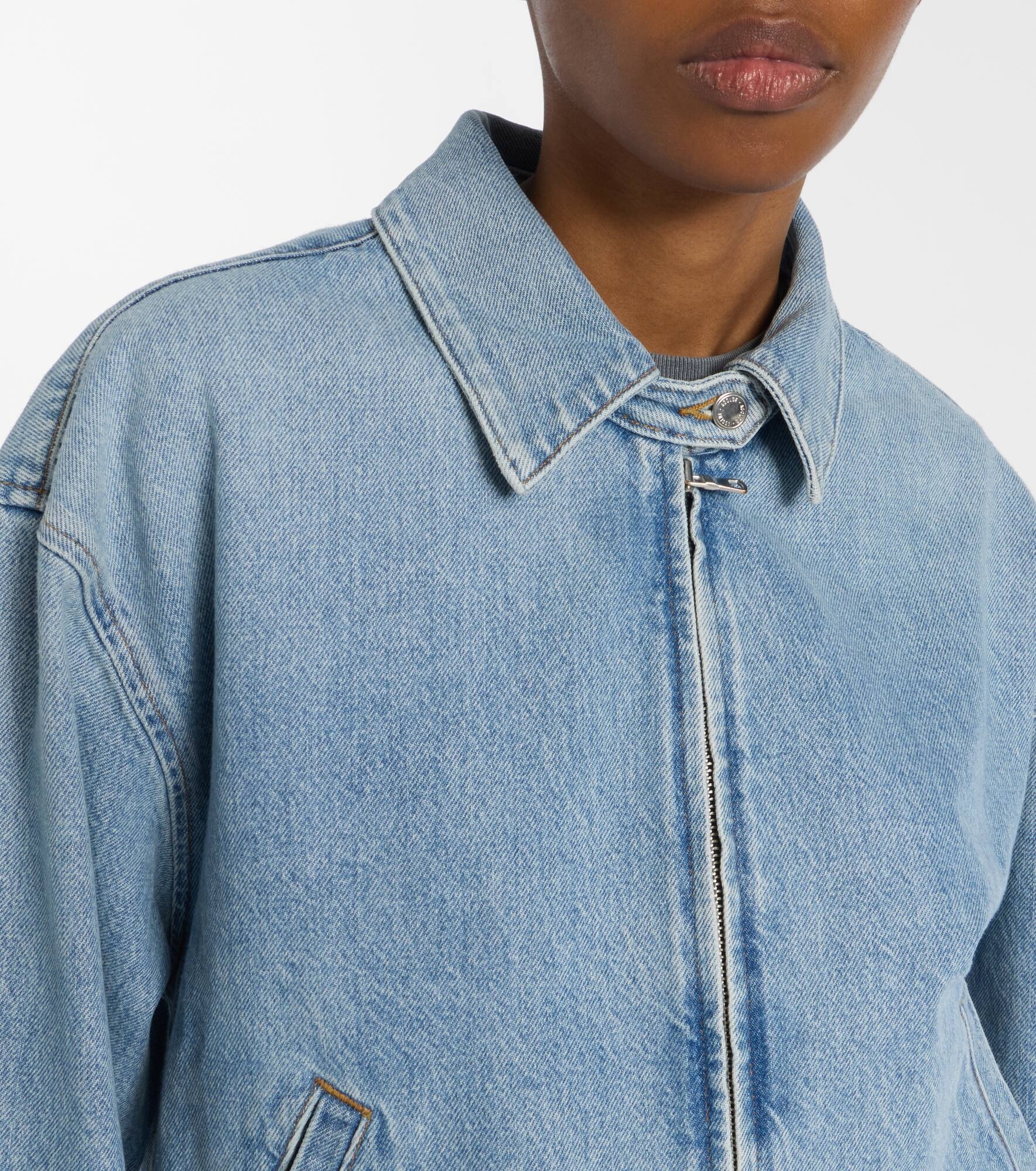 Nile zipped denim jacket - 4