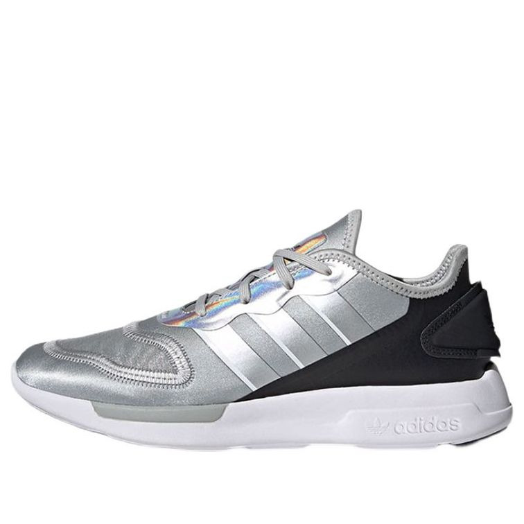 (WMNS) adidas ZX 2K Florine 'Silver Metallic Black' FW0143 - 1