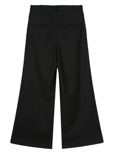 LOW CLASSIC twill wide-leg trousers outlook