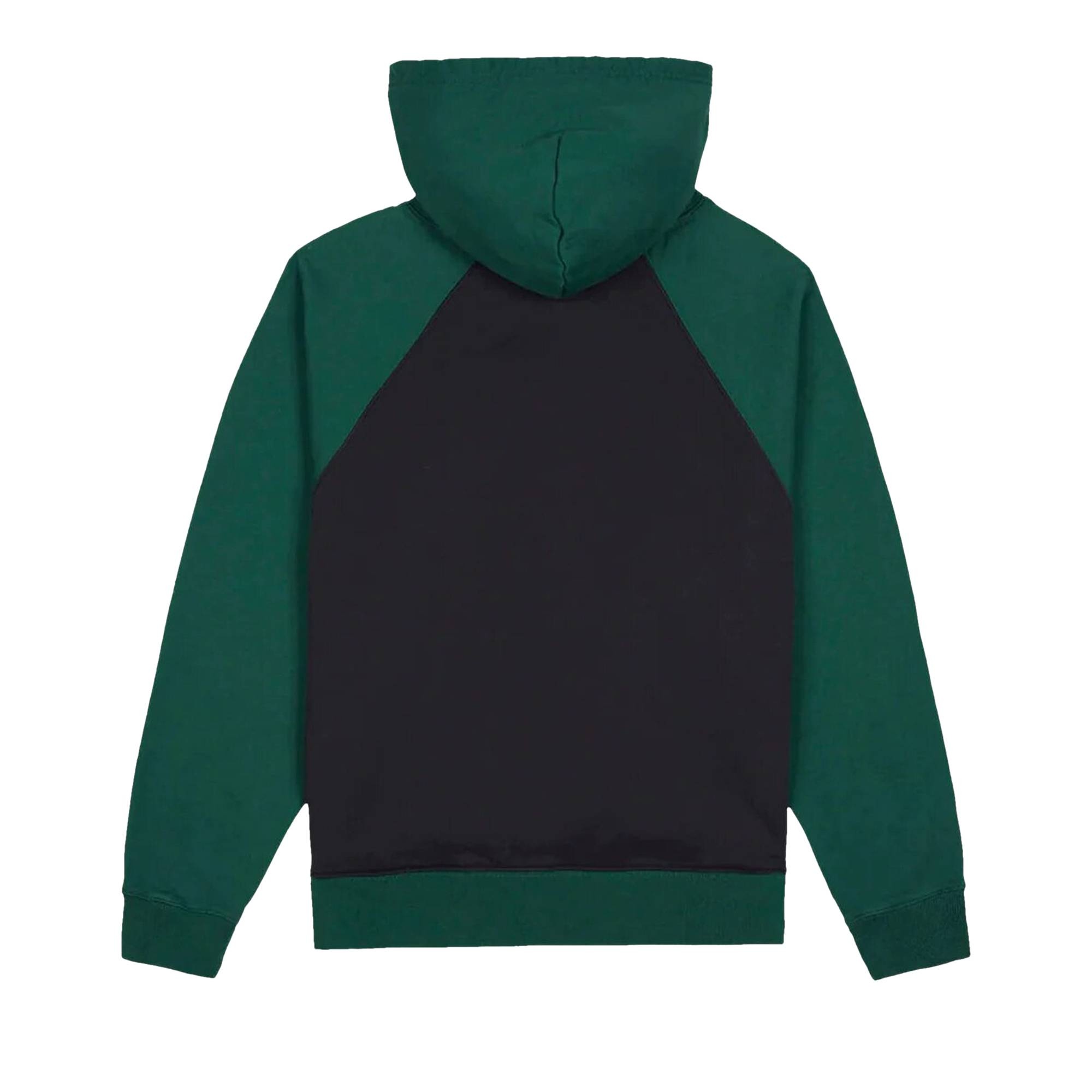 Brain Dead Pigment Wash Logo Head Raglan Hoodie 'Navy' - 2