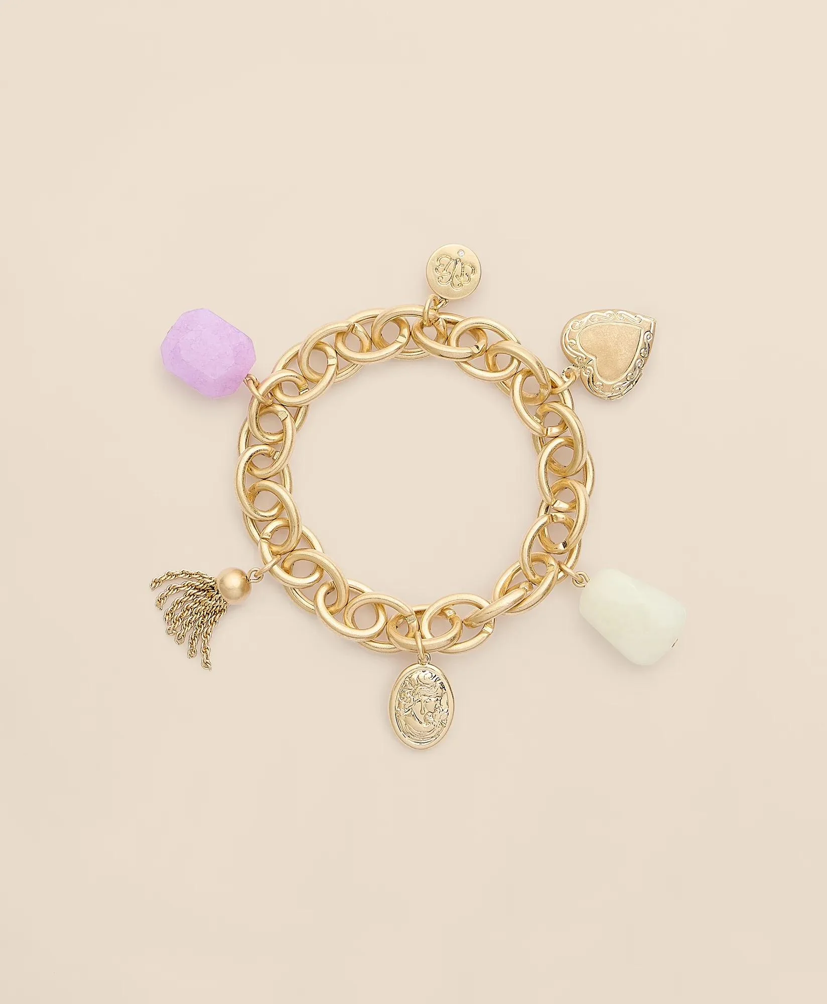 Gold-Tone Charm Bracelet - 1