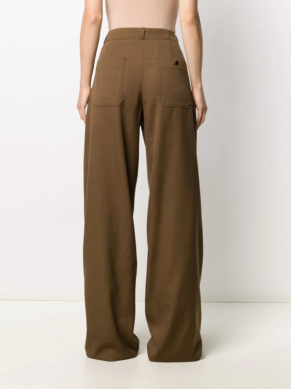 wide-leg trousers - 4