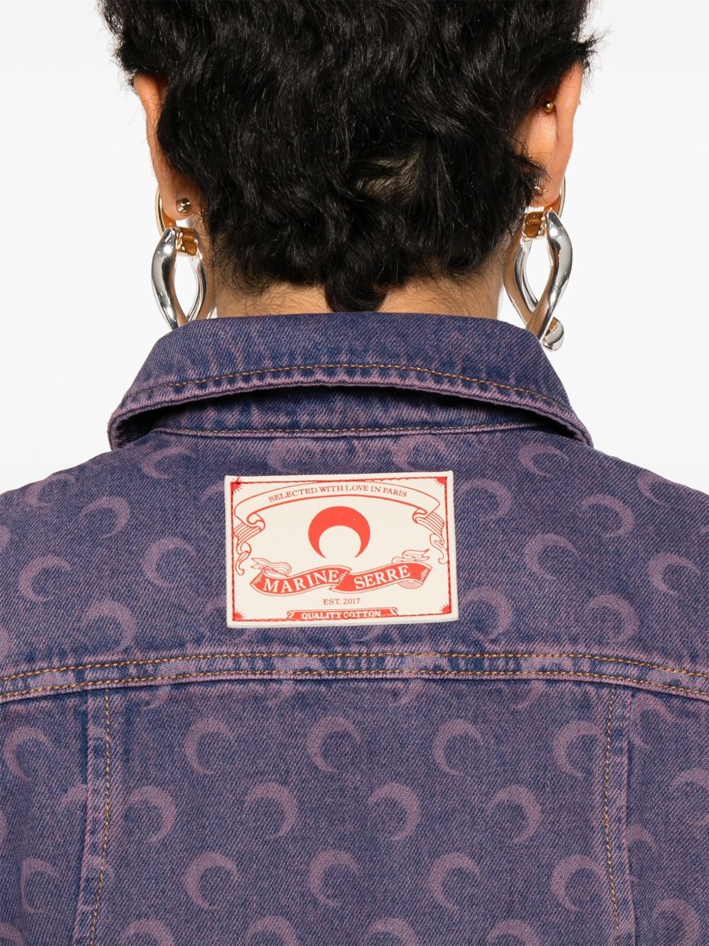 Moon Laser denim jacket - 5