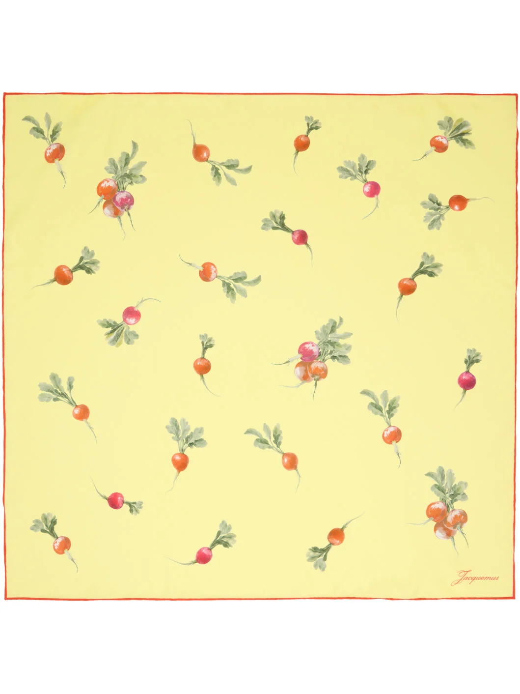 Yellow 'The Radish' Scarf - 1