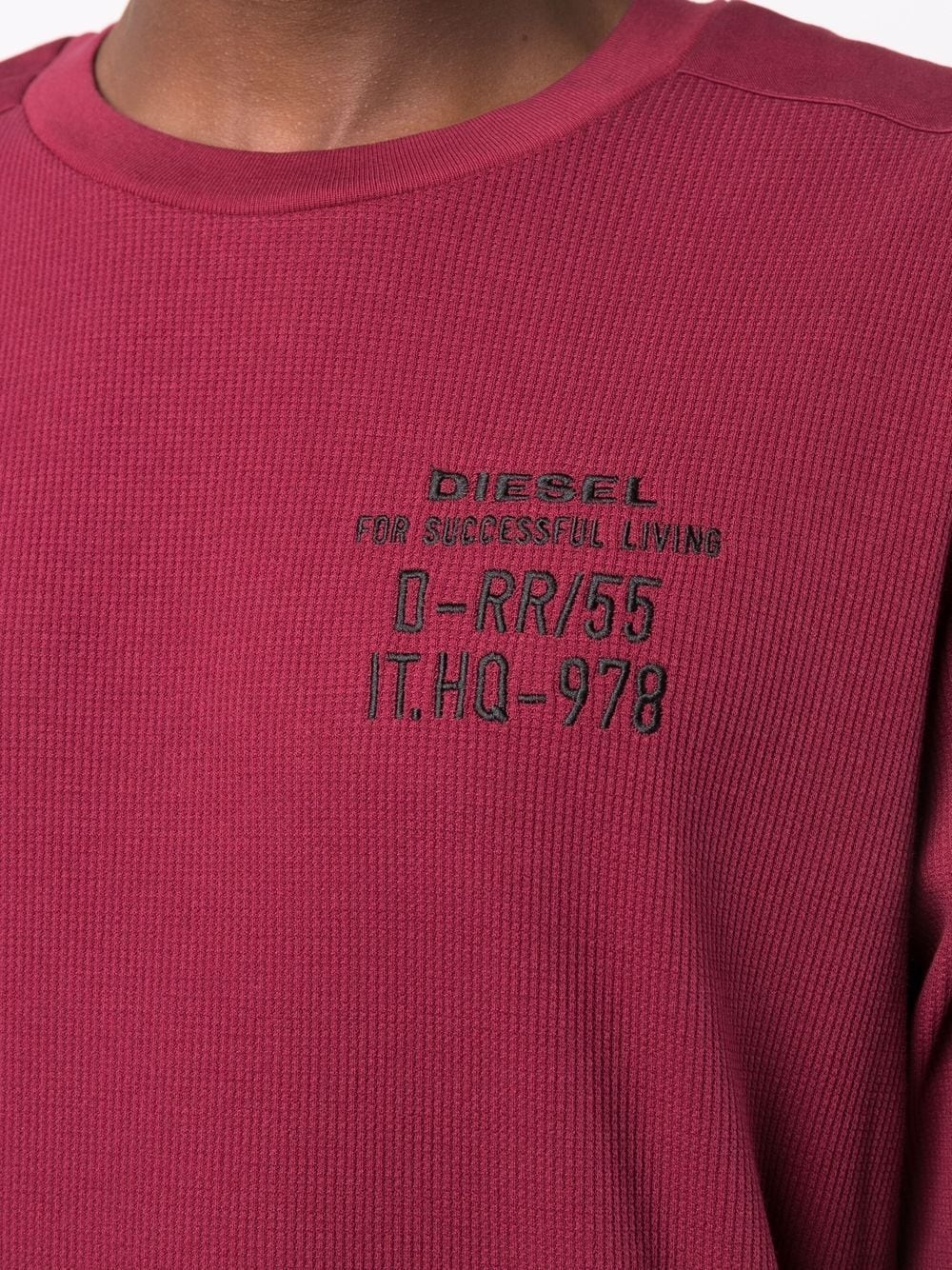 logo-embroidered jumper - 5