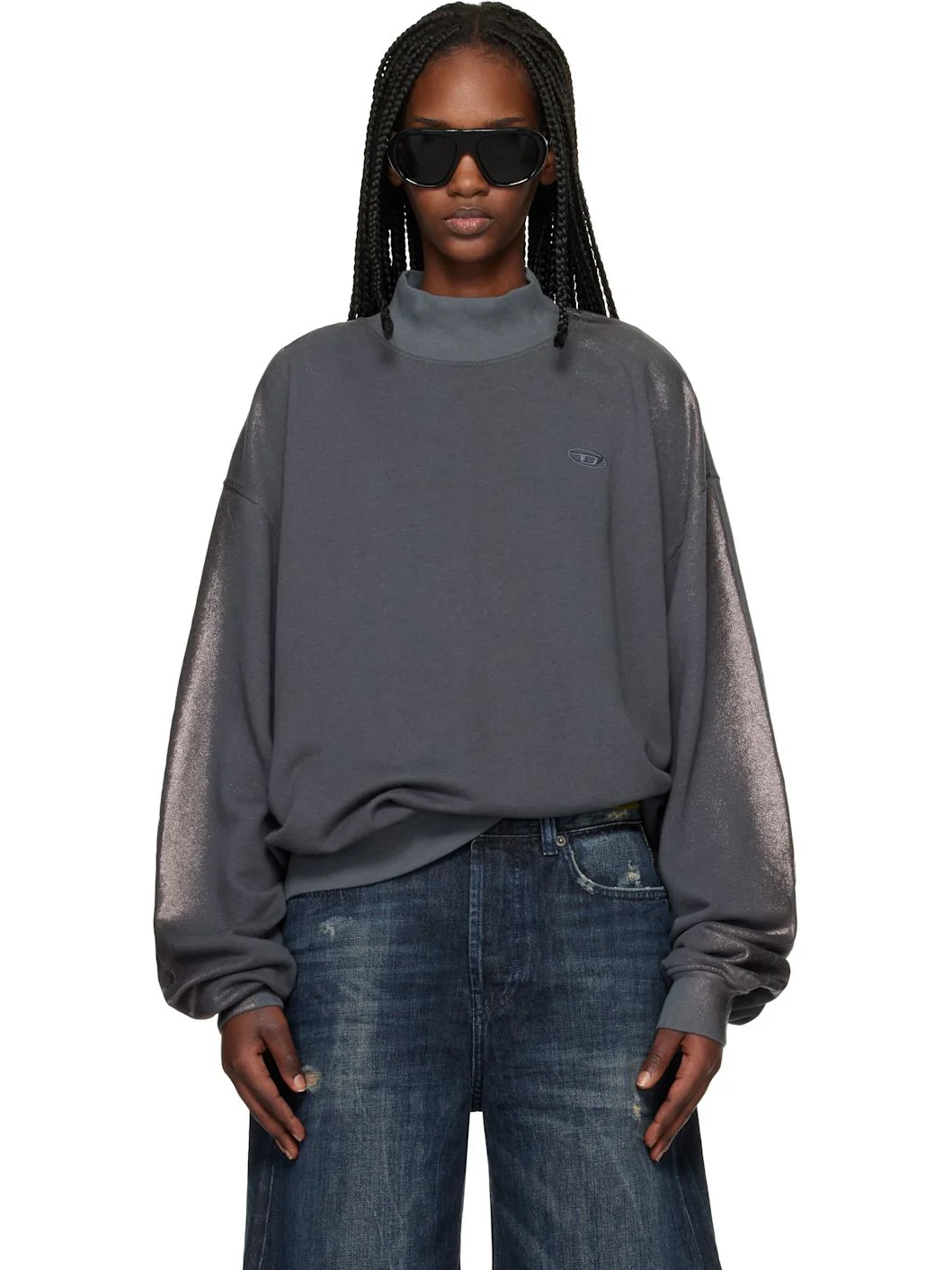 Gray F-Alexan-S1 Sweatshirt - 1