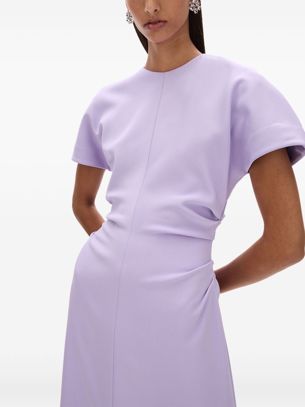 Orion ruched-detail midi dress - 5