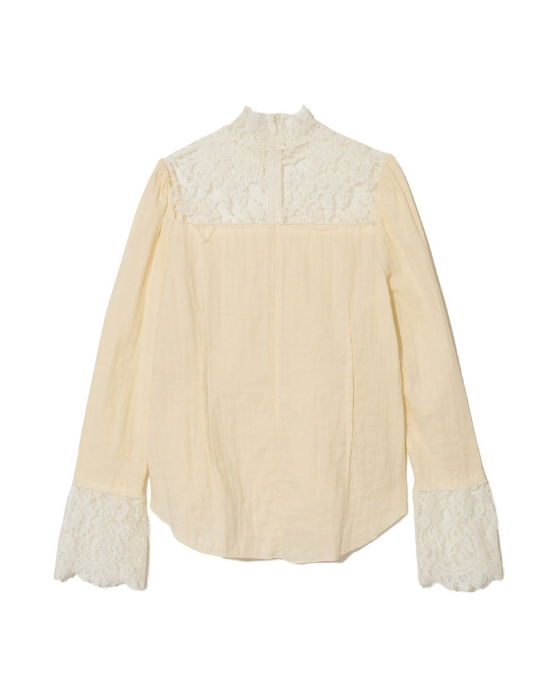 UNDERCOVER Lace Ivory Blouse outlook