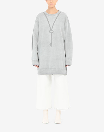 MM6 Maison Margiela Oversized key sweatshirt outlook