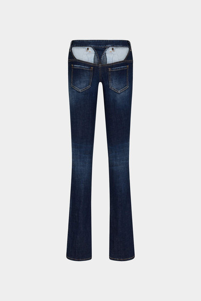 DSQUARED2 DARK CLEAN WASH TRUMPET JEANS outlook