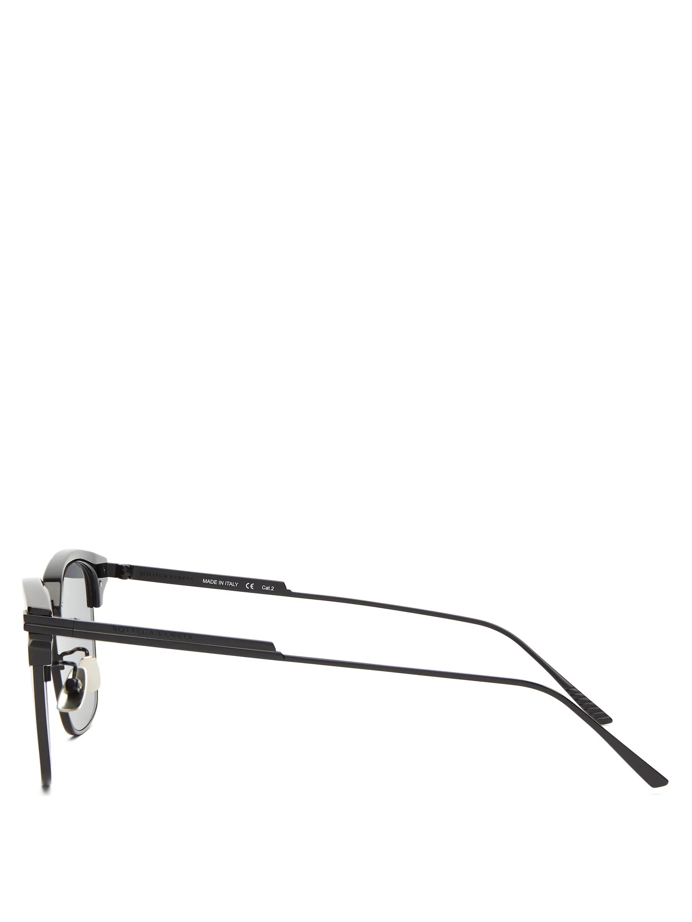 Square metal sunglasses - 4