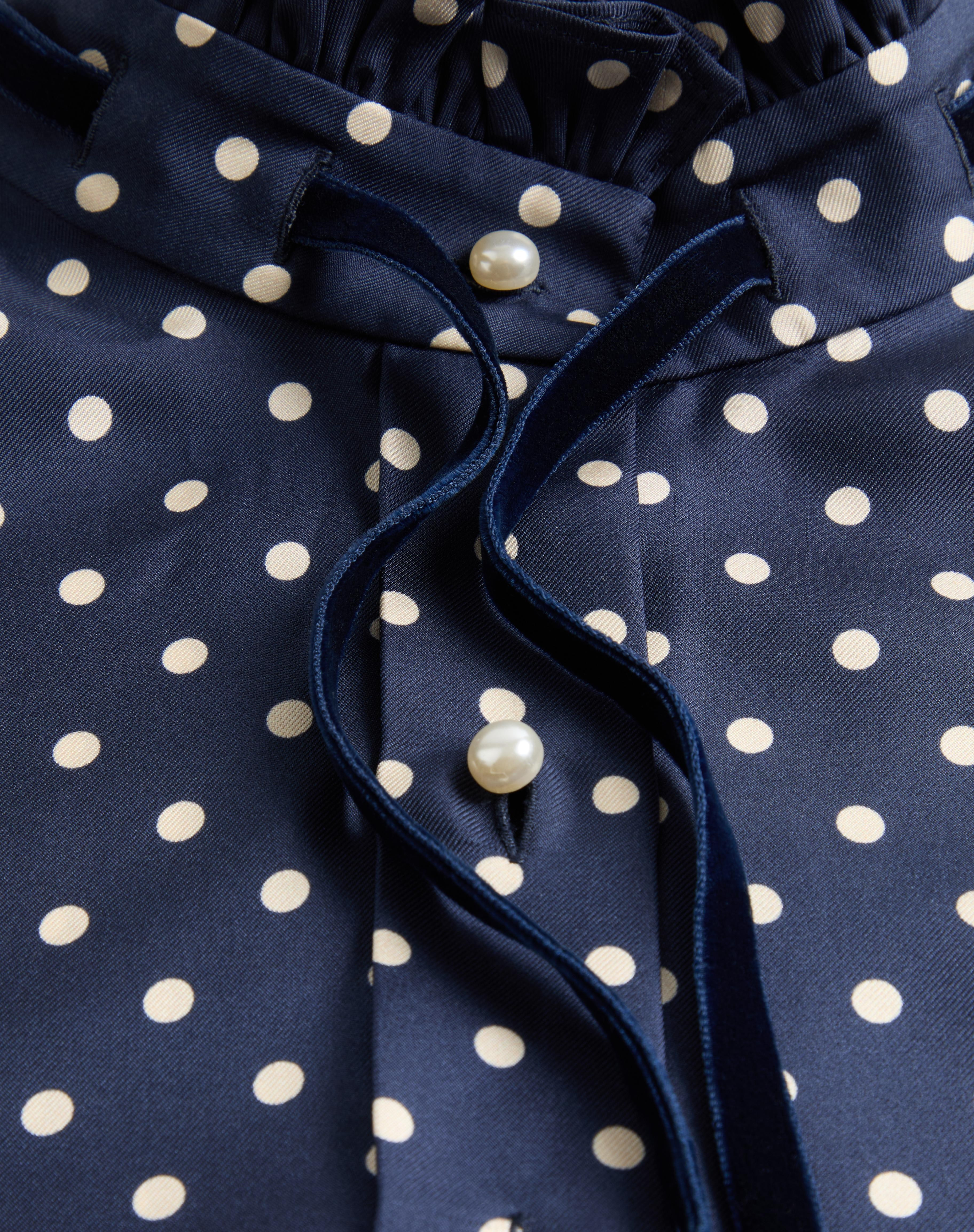TWILL SHIRT WITH PLUS DE POIS PRINT - 7