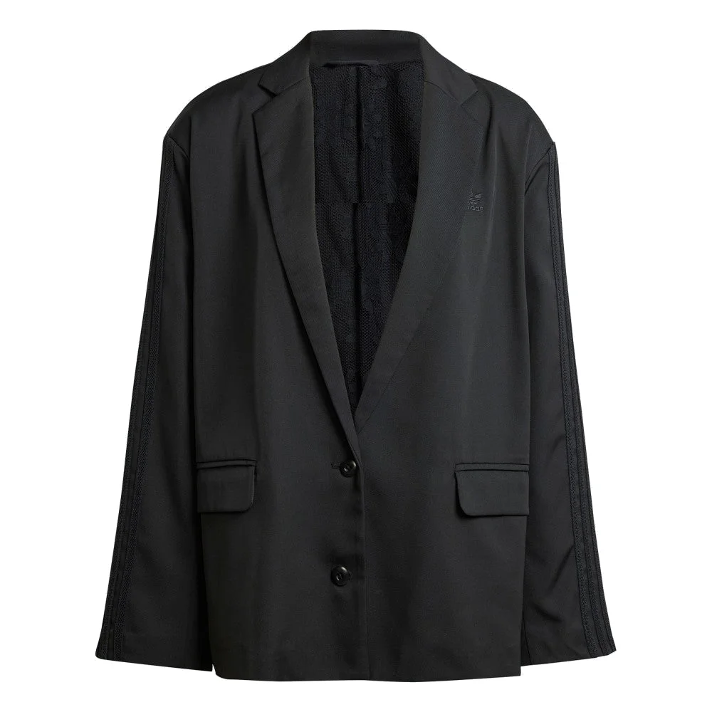 (WMNS) adidas Oversized Blazer 'Black' IY9017 - 1