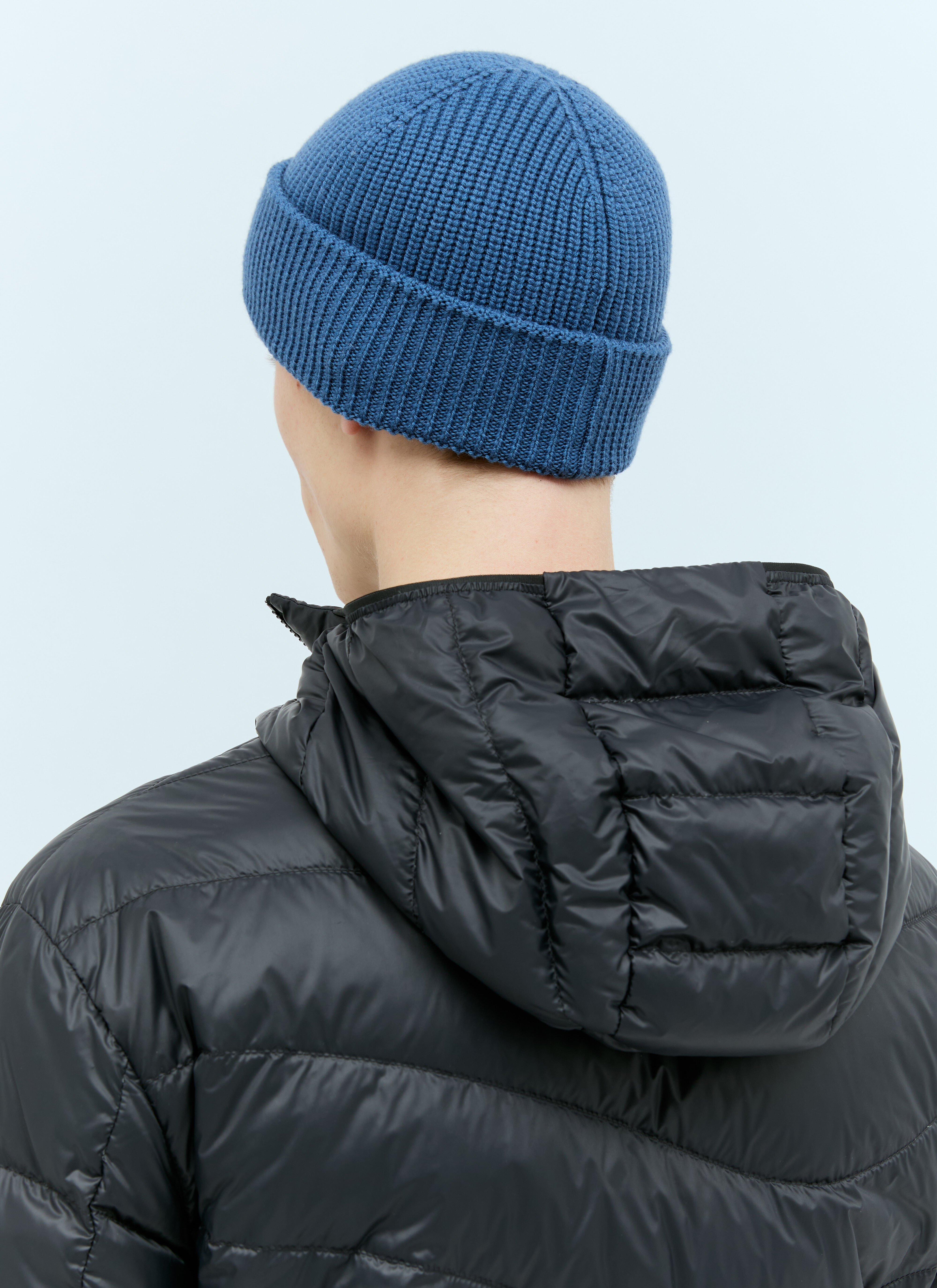 Logo Patch Beanie Hat - 5
