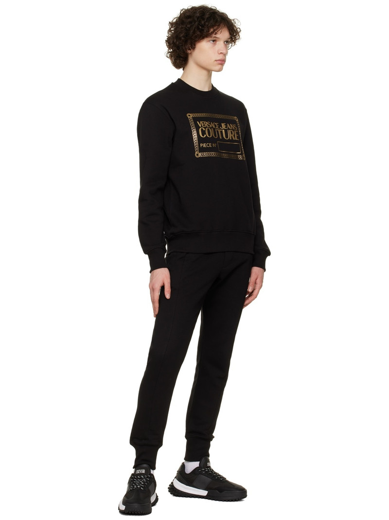 VERSACE JEANS COUTURE Black Hyber Sneakers outlook