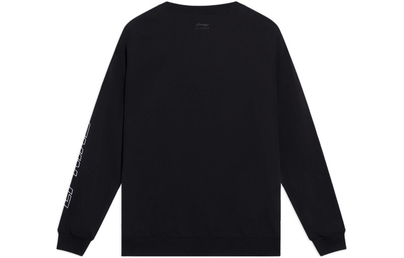 Li-Ning Li-Ning Lifestyle Sportswear Pullover 'Black' AWDS923-3 outlook